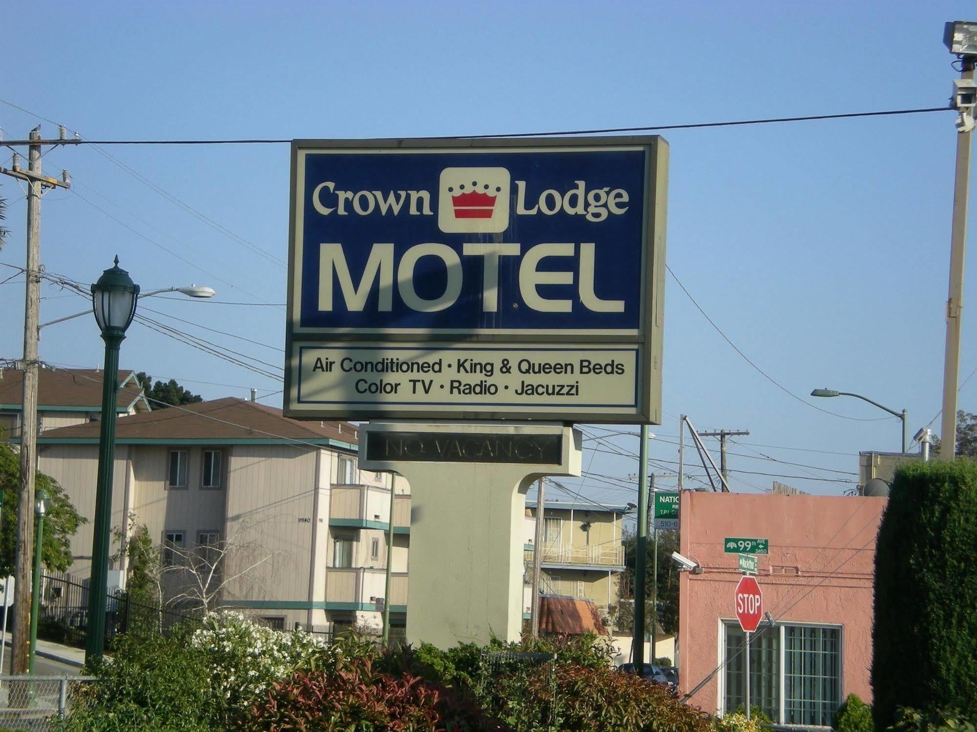 Crown Lodge Motel Oakland Exteriér fotografie